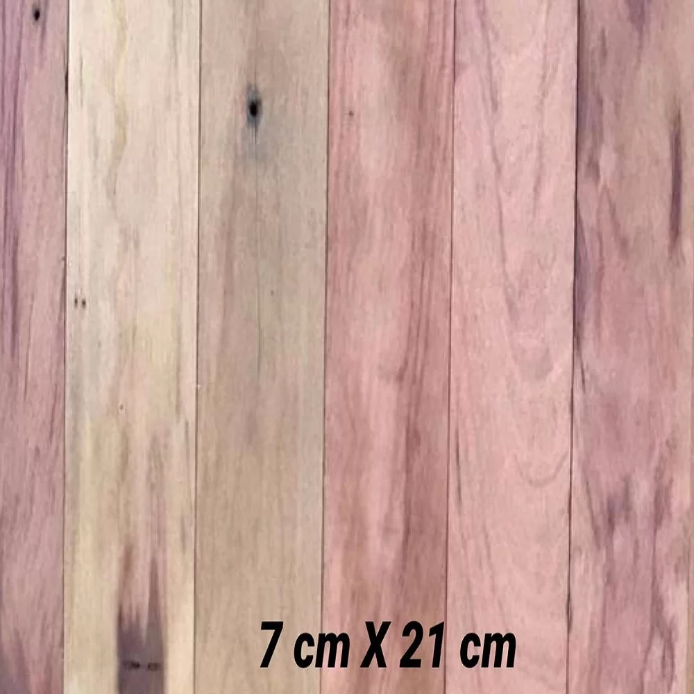 TACO DE MADEIRA DEMOLIÇÃO PEROBA-ROSA LARG DE 7 CM x 21 COMP x 18MM         (Valor p/Peça)