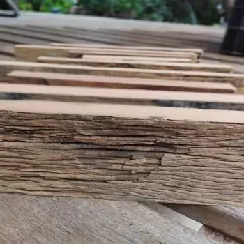 REVESTIMENTO DE MADEIRA DE DEMOLIÇÃO RÚSTICO (SEM TINTAS) VALOR P/ M²