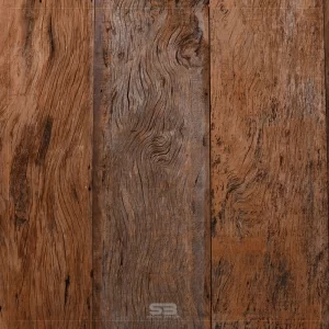 ASSOALHO PEROBA ROSA RÚSTICO  EM MADEIRA DEMOLIÇÃO LARG DE 19CM x 17MM         (Valor p/ M²)
