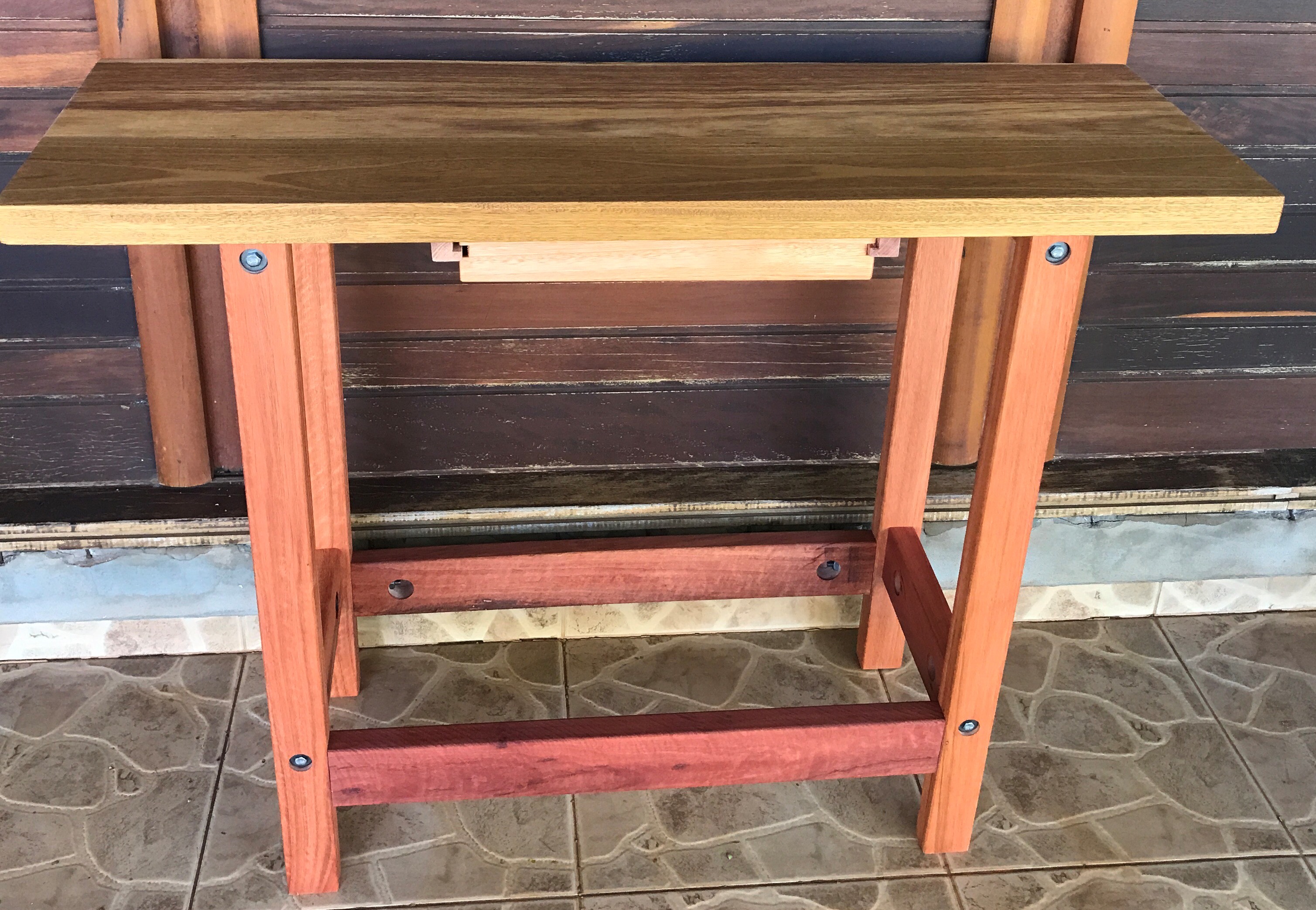 BANCADA  PARA MECÂNICO HOBBY DE 1,20 X 0,39 X 0,90 (Gaveta opcional)- SB 139