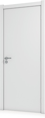 Folha de Porta Lisa Branco Primer 2,10x0,80  