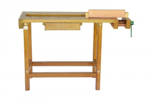 BANCADA PARA MARCENEIRO HOBBY BÁSICA DE 1,20 X 0,50 X 0,90 C/ 01 Morsa e (Gaveta opcional) - SB 134