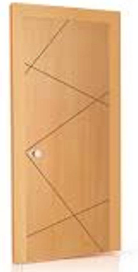 Folha de Porta  Frisada Semi-Sólida 2,10x0,80         